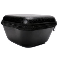 AxiomWarrior Leather Case for Head Shaver, for Men's Electric Head Shaver, Universal, Black Case